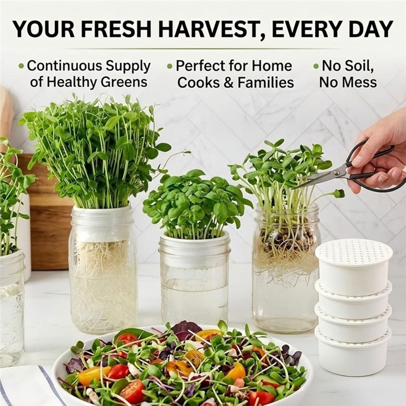 AB34 – miniaturowe doniczki do – Indoor Garden Kit recenzja i cena