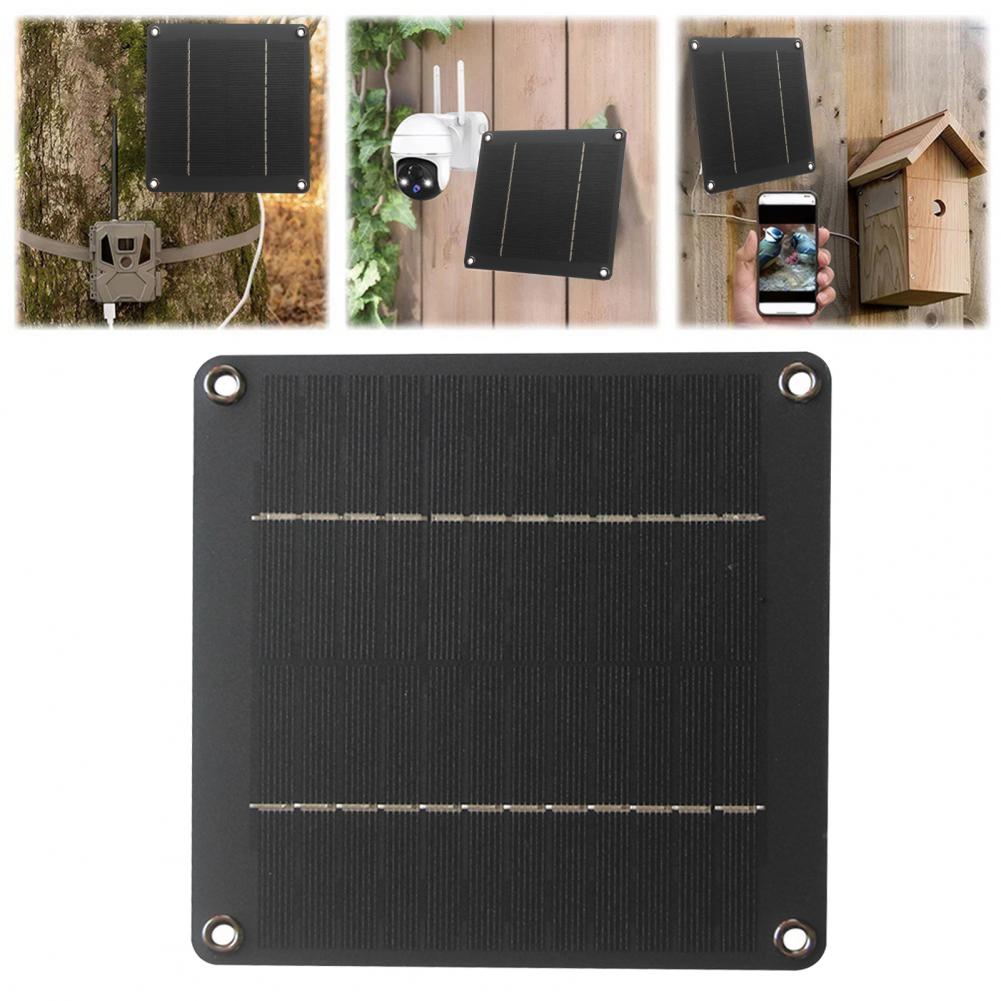 Lekki panel słoneczny 4W 12V,  – Garden Camera recenzja i cena
