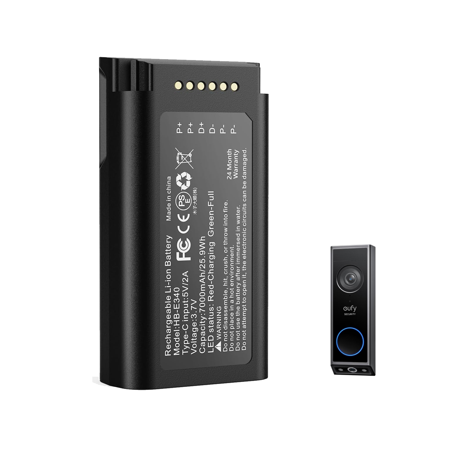 Akumulator litowy 7000mAh do w – Eufy Camera S340 recenzja i cena