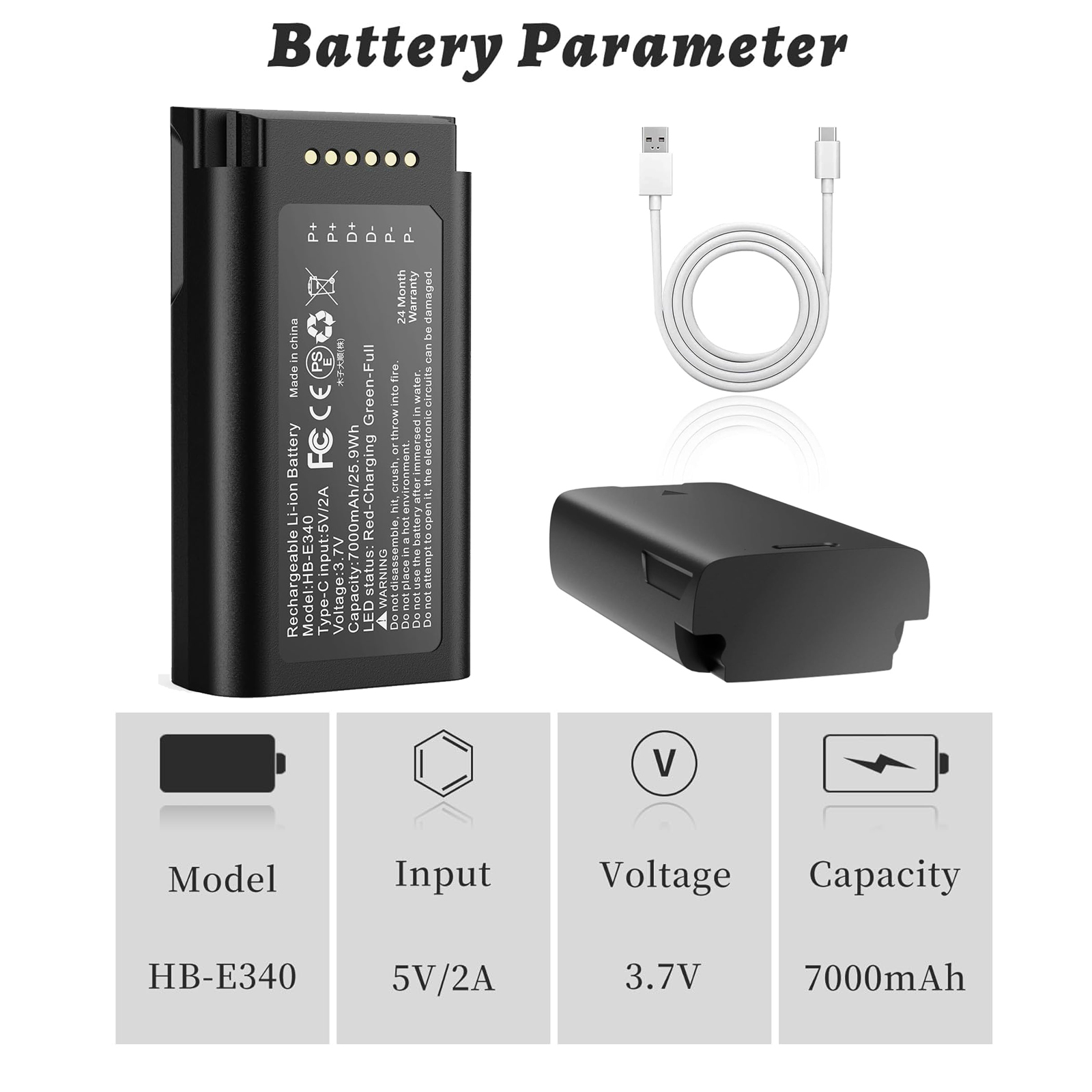 Akumulator litowy 7000mAh do w – Eufy Camera S340 recenzja i cena