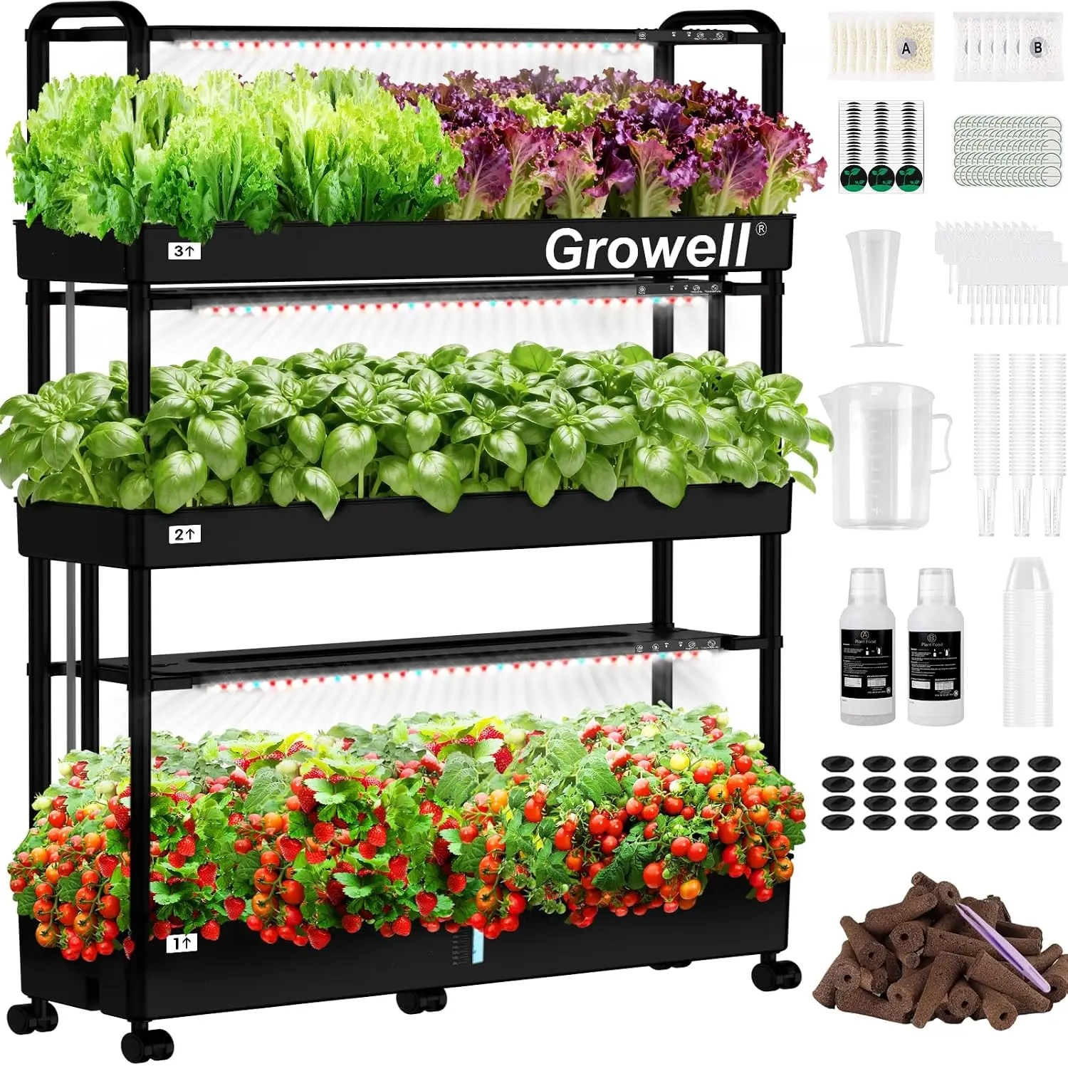 Duży zestaw do hydroponicznej  – Indoor Garden Kit recenzja i cena